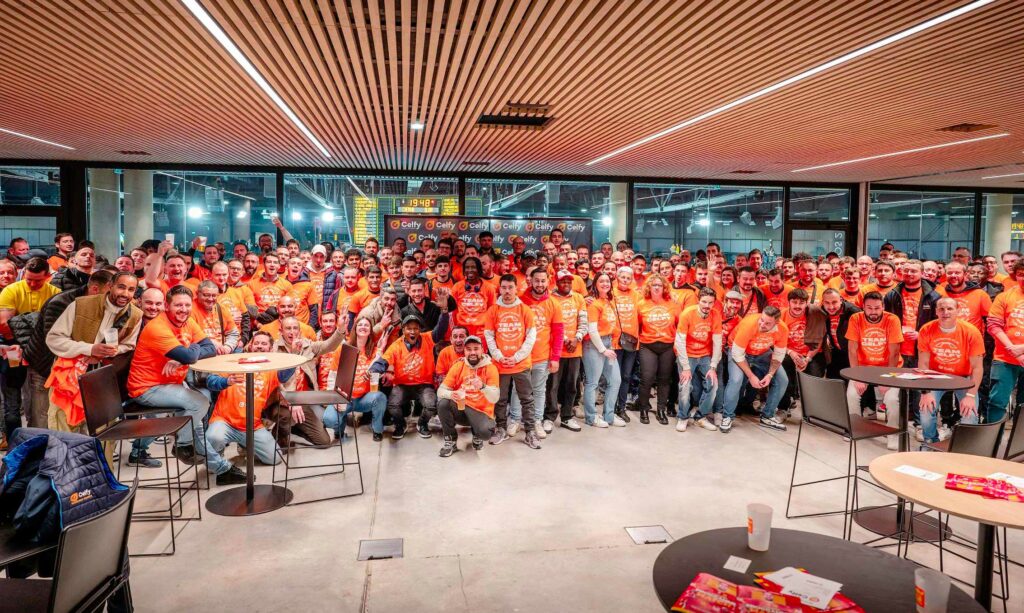 250 salariés Celfy au Palais des Sports de Caen