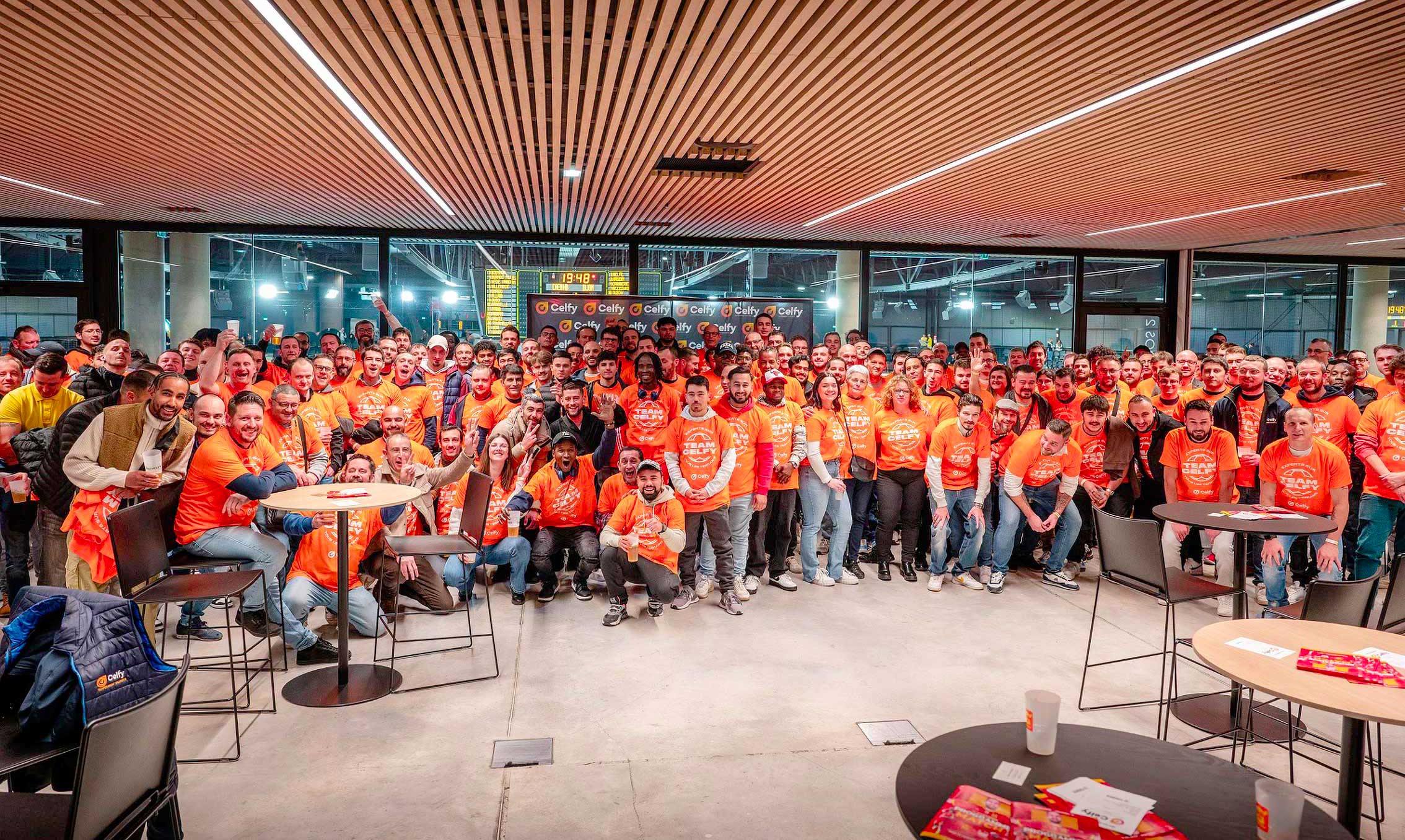 250 salariés Celfy au Palais des Sports de Caen